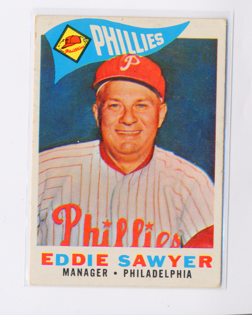 1960 Topps #226 Eddie Sawyer MG