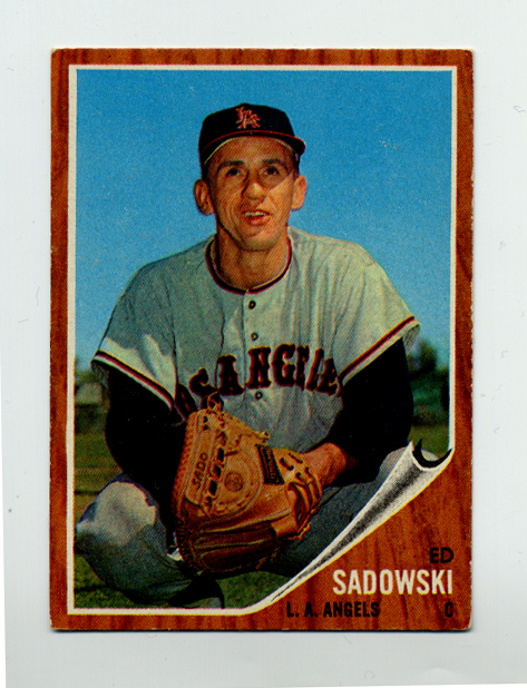 1962 Topps #569 Ed Sadowski SP