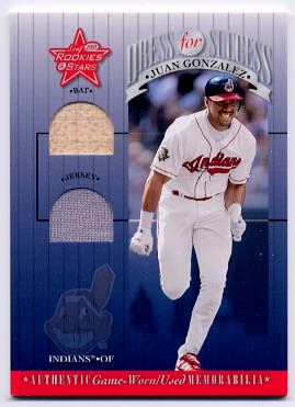 2001 Leaf Rookies and Stars Dress for Success #DFS11 Juan Gonzalez