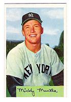 1954 Bowman #65 Mickey Mantle