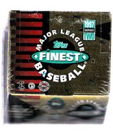 1997 Topps Finest II (Series 2) HTA jumbos baseball box