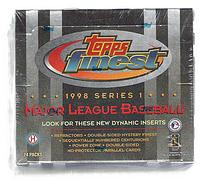 1998 Topps Finest 1 (series one) baseball box