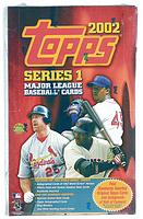 2002 Topps Series 1 ( one ) factory-sealed HTA jumbos baseball box