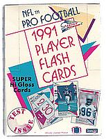 1991 Pacific Flash Cards football box