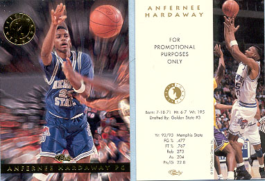 1993-94 Classic Images Anfernee Hardaway PROMO