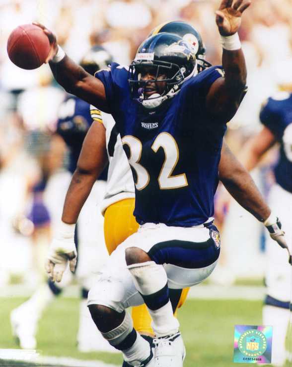 Ravens Errict Rhett 8 x 10 color photo
