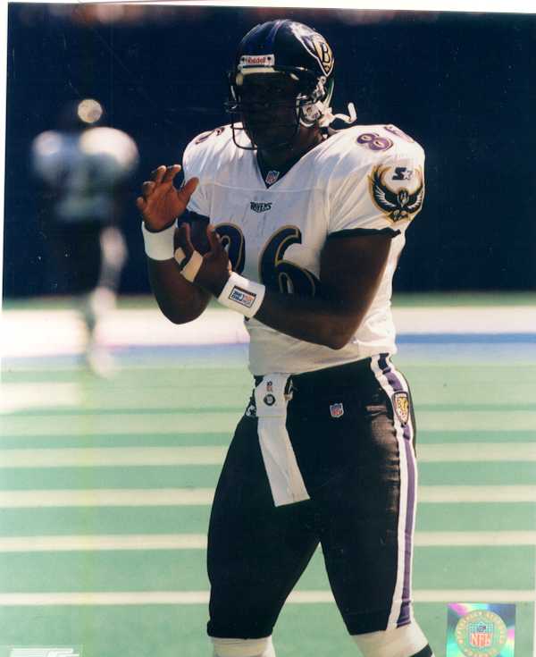 Ravens  Eric Green 8 x 10 color Photo