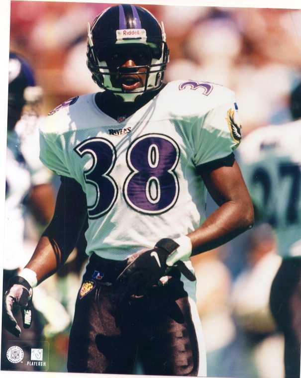 Ravens Antonio Langham 8 x 10 color photo