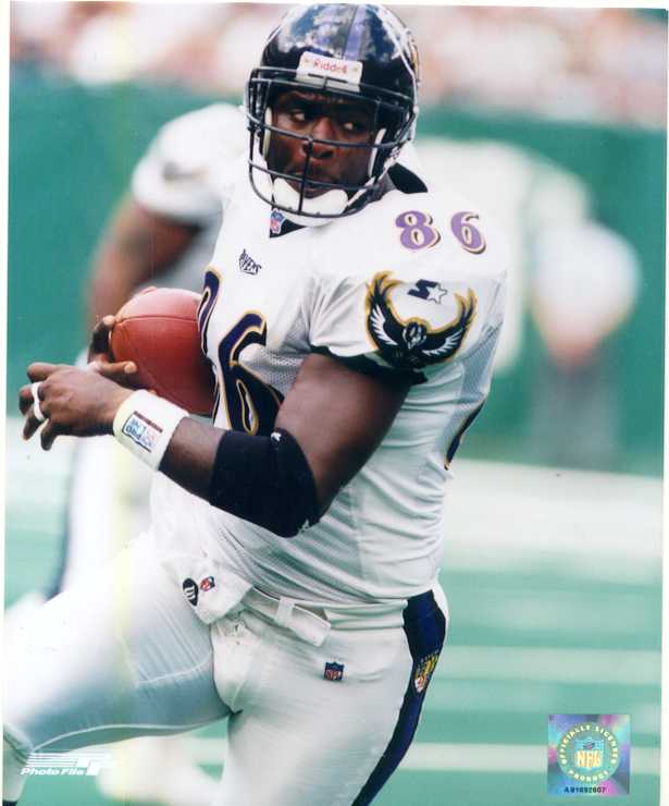 Ravens  Eric Green 8 x 10 color Photo