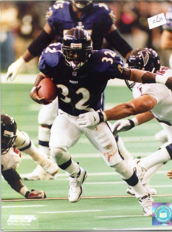 Ravens Errict Rhett 8 x 10 color photo