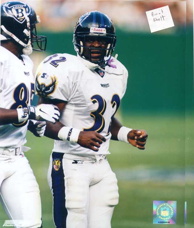 Ravens Errict Rhett 8 x 10 color photo