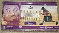 2001-02 Upper Deck Hardcourt factory-sealed basketball box
