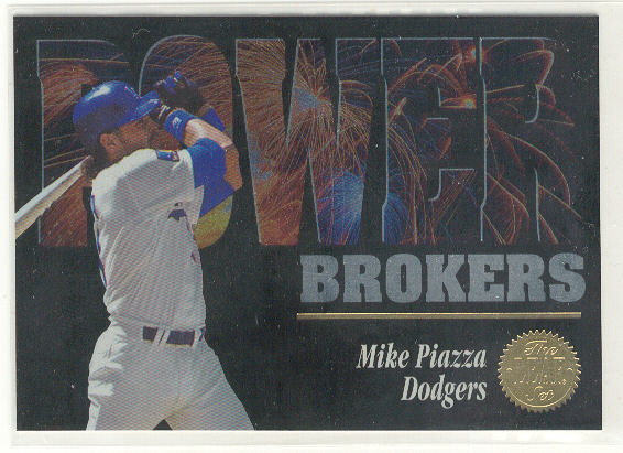 1994 Leaf Power Brokers #6 Mike Piazza