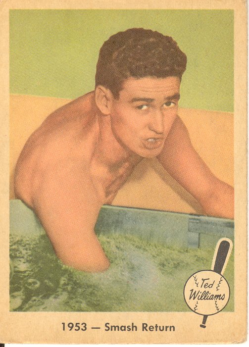 1959 Fleer Ted Williams #49 Smash Return
