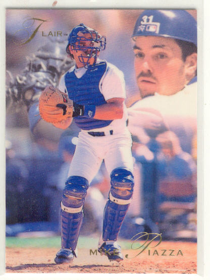 1993 Flair #75 Mike Piazza