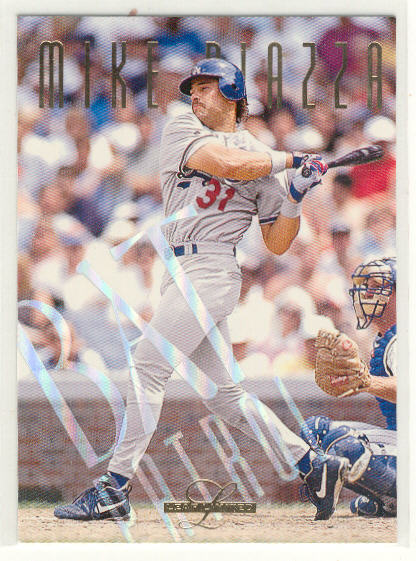1995 Leaf Limited Bat Patrol #10 Mike Piazza