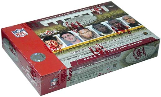 2002 Fleer NFL Hot Prospects Football Hobby Box, Factory Sealed