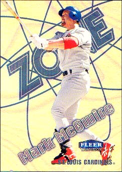 1998 Fleer Tradition Zone #11 Mark McGwire