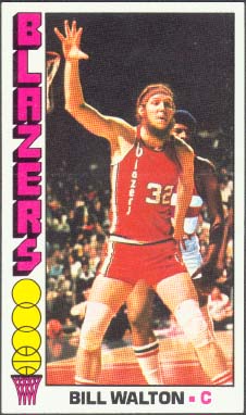 1976-77 Topps Bill Walton #57 exmt