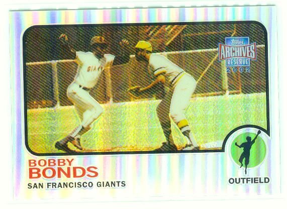 2002 Topps Archives Reserve #33 Bobby Bonds 73