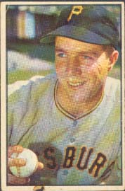 1953 Bowman Color Bob Friend 16 vg