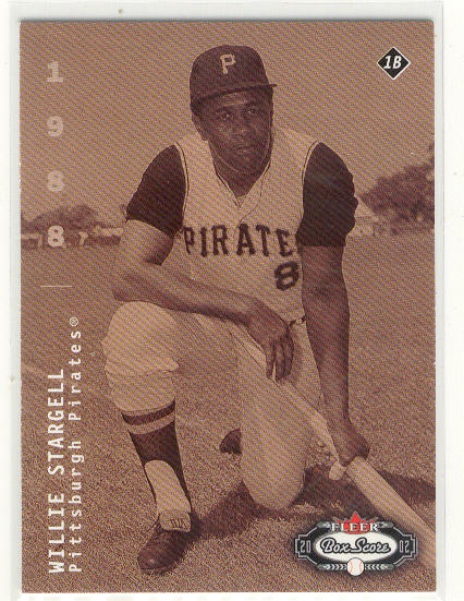 2002 Fleer Box Score #296 Willie Stargell CT