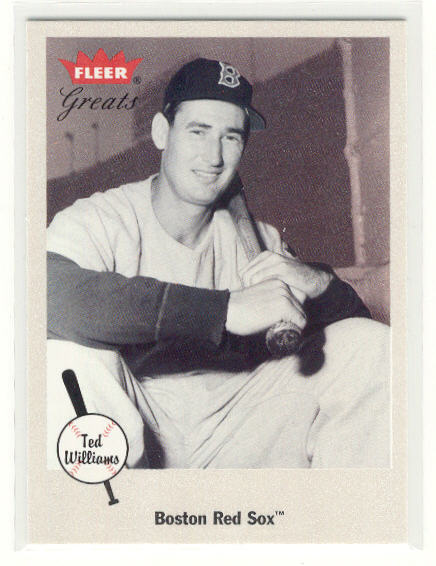2002 Greats of the Game #9 Ted Williams