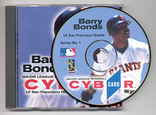 1997 CybrCard Barry Bonds CD