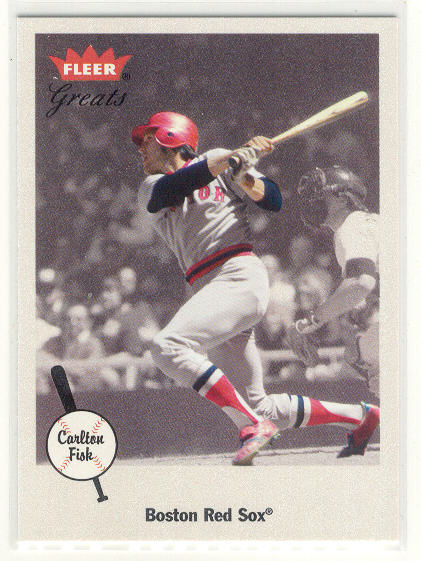 2002 Greats of the Game #89 Carlton Fisk
