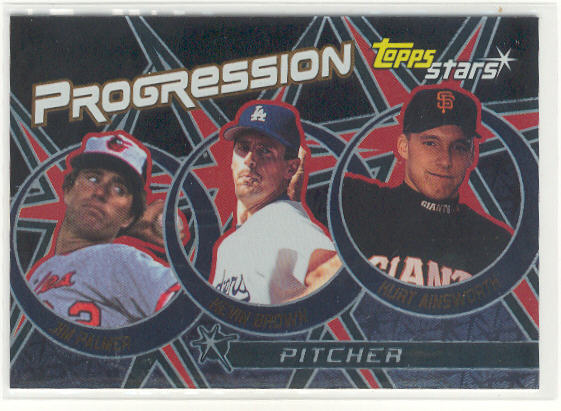 2001 Topps Stars Progression #P6 Palmer/K.Brown/Ainsworth