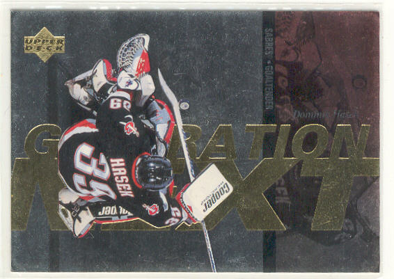 1996-97 Upper Deck Generation Next #X28 Dominik Hasek/Roman Turek