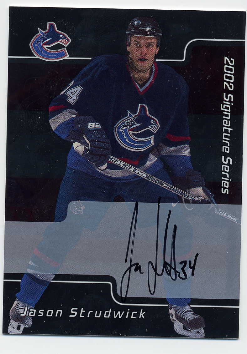 2001-02 BAP Signature Series Autographs #66 Jason Strudwick