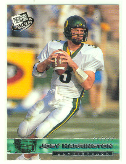 2002 Press Pass #5 Joey Harrington
