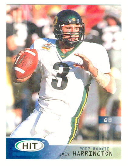2002 SAGE HIT #3 Joey Harrington