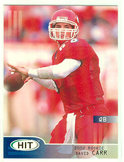 2002 SAGE HIT #8 David Carr