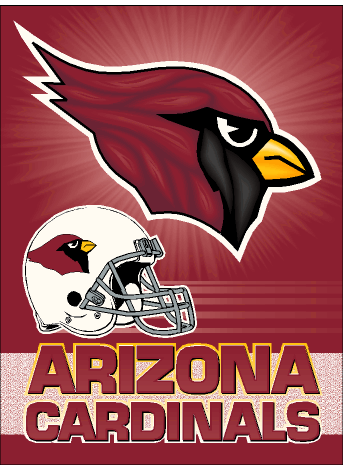 Vertical Flag, Arizona Cardinals, Wincraft, NFL Licensed