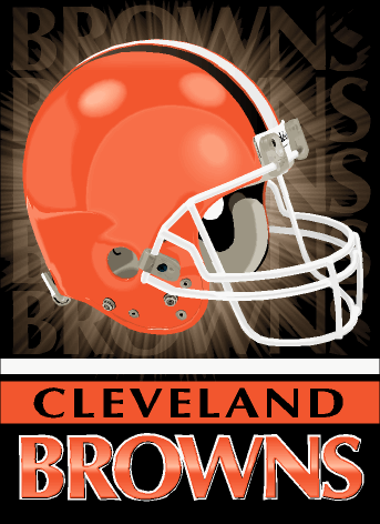 Vertical Flag, Cleveland Browns, Wincraft, NFL Licensed