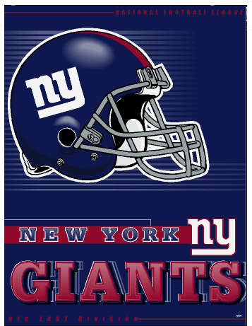 Vertical Flag, New York Giants, Wincraft, NFL Licensed