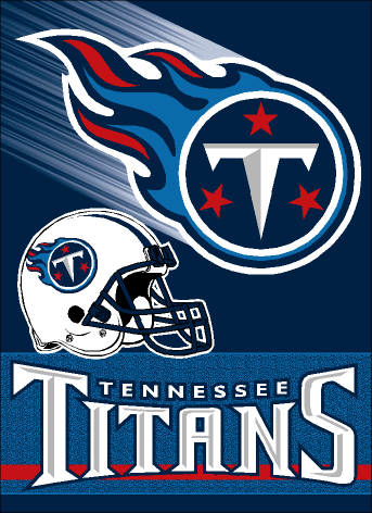 Vertical Flag, Tennessee Titans, Wincraft, NFL Licensed