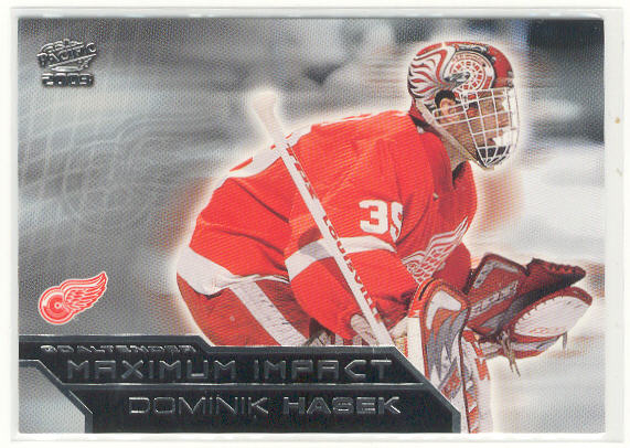 2002-03 Pacific Maximum Impact #3 Dominik Hasek