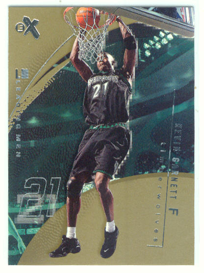 2001-02 E-X #96 Kevin Garnett