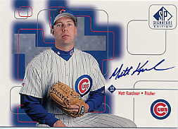 1999 SP Signature Autographs #MKA Matt Karchner