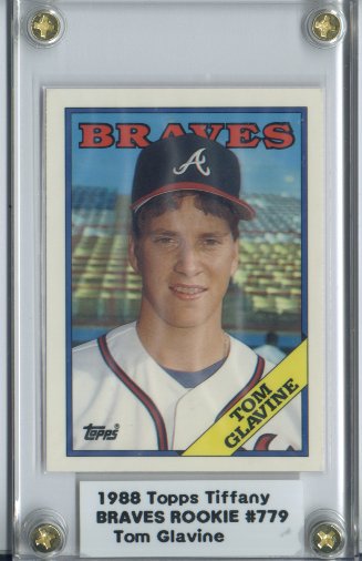 1988 Topps Tiffany #779 Tom Glavine