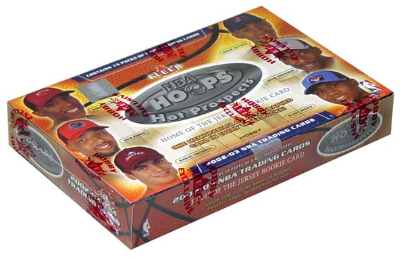 2002-03 (2003) NBA Fleer Hoops Hot Prospects Basketball Hobby Box, Factory Sealed