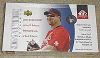 2002 Upper Deck SP Authentic baseball factory-sealed hobby box