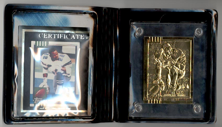 1997 Highland Mint Mint-Cards Topps #38 Emmitt Smith 90/G/375