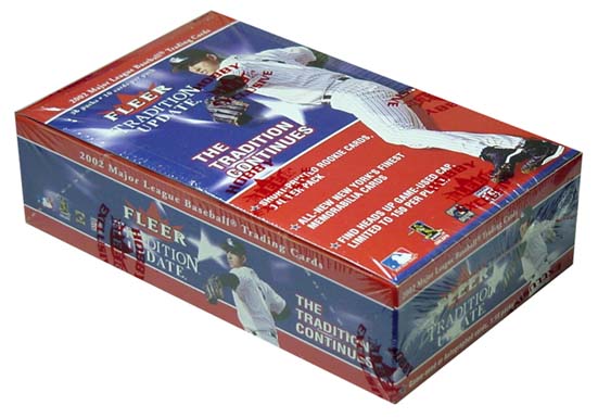2002 Fleer Tradition Update Baseball Hobby Box, Factory Sealed