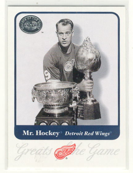2001-02 Greats of the Game #1 Gordie Howe