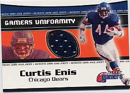 2000 Fleer Gamers Uniformity #14 Curtis Enis