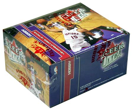 2002-03 Fleer Ultra Basketball Hobby Box, Factory Sealed